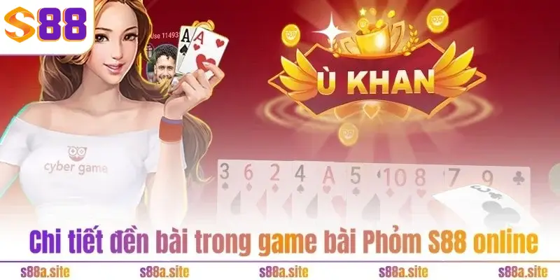 Phỏm S88VIP 3 Chi tiết đền bài trong game bài Phỏm S88 online